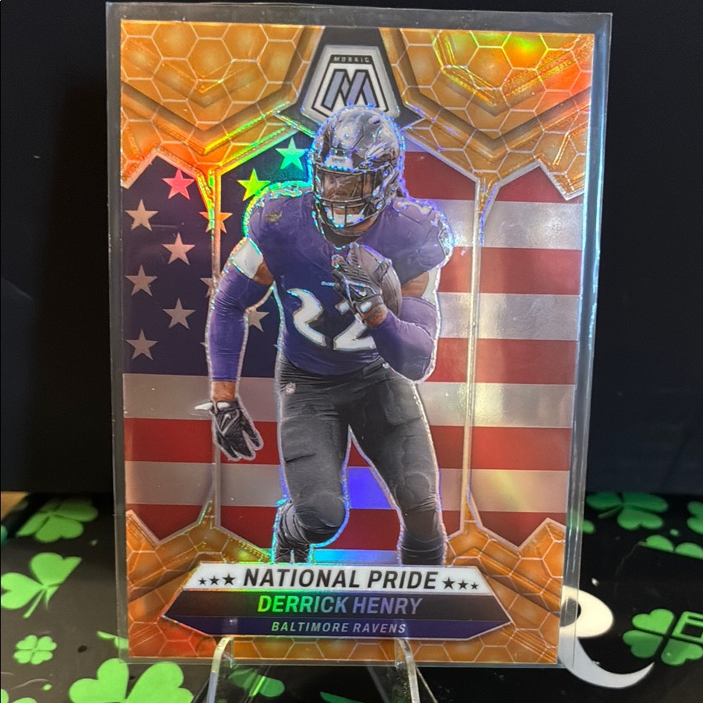 Panini National Pride Card with Orange and Blue Accents